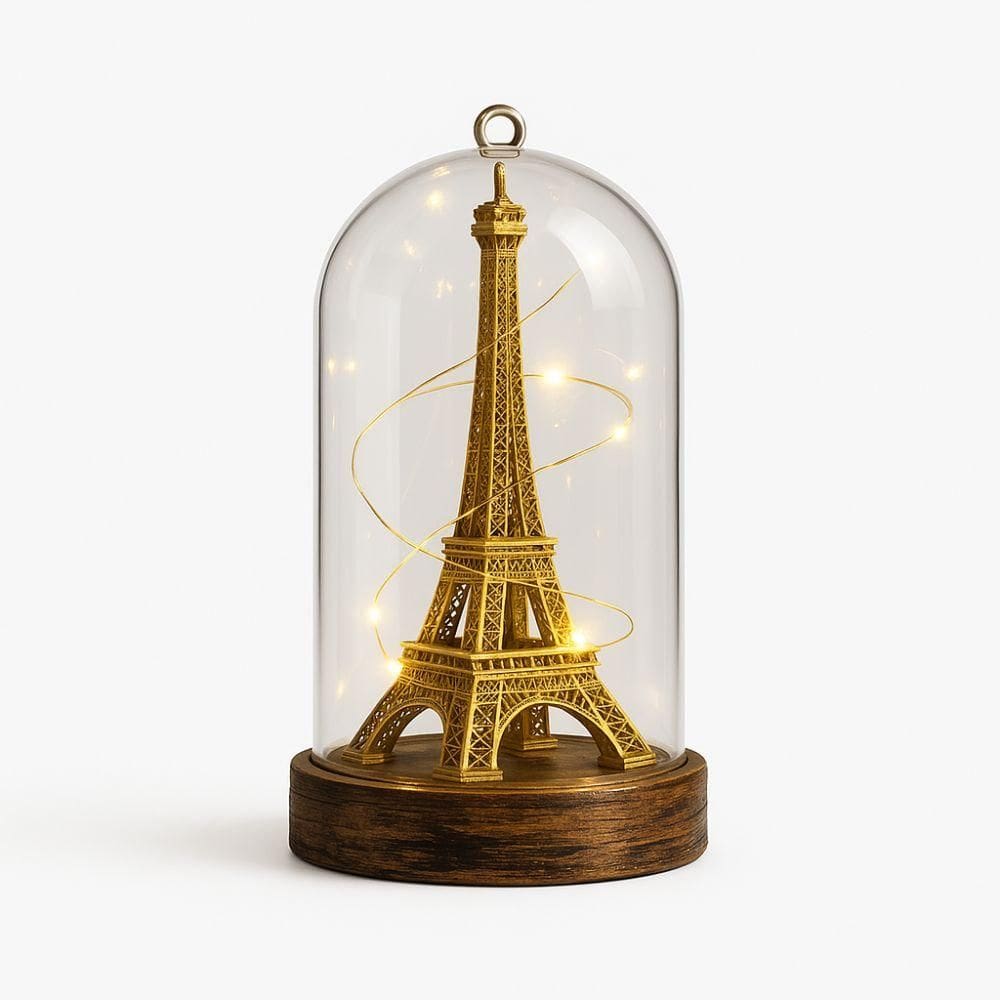 Luminaria Torre Eiffel Abajur Led Miniatura Decoracao Paris De Mesa Para Quarto Sala Escritorio Ou Luz Noturna Infantil