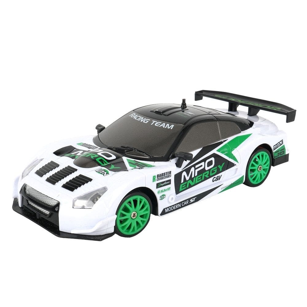 Carro de Corrida de Controle Remoto DriftX Branco Multikids - BR2418