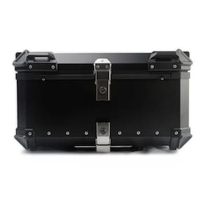 Bau Moto Traseiro 55l-t-x Preto Tronos Box