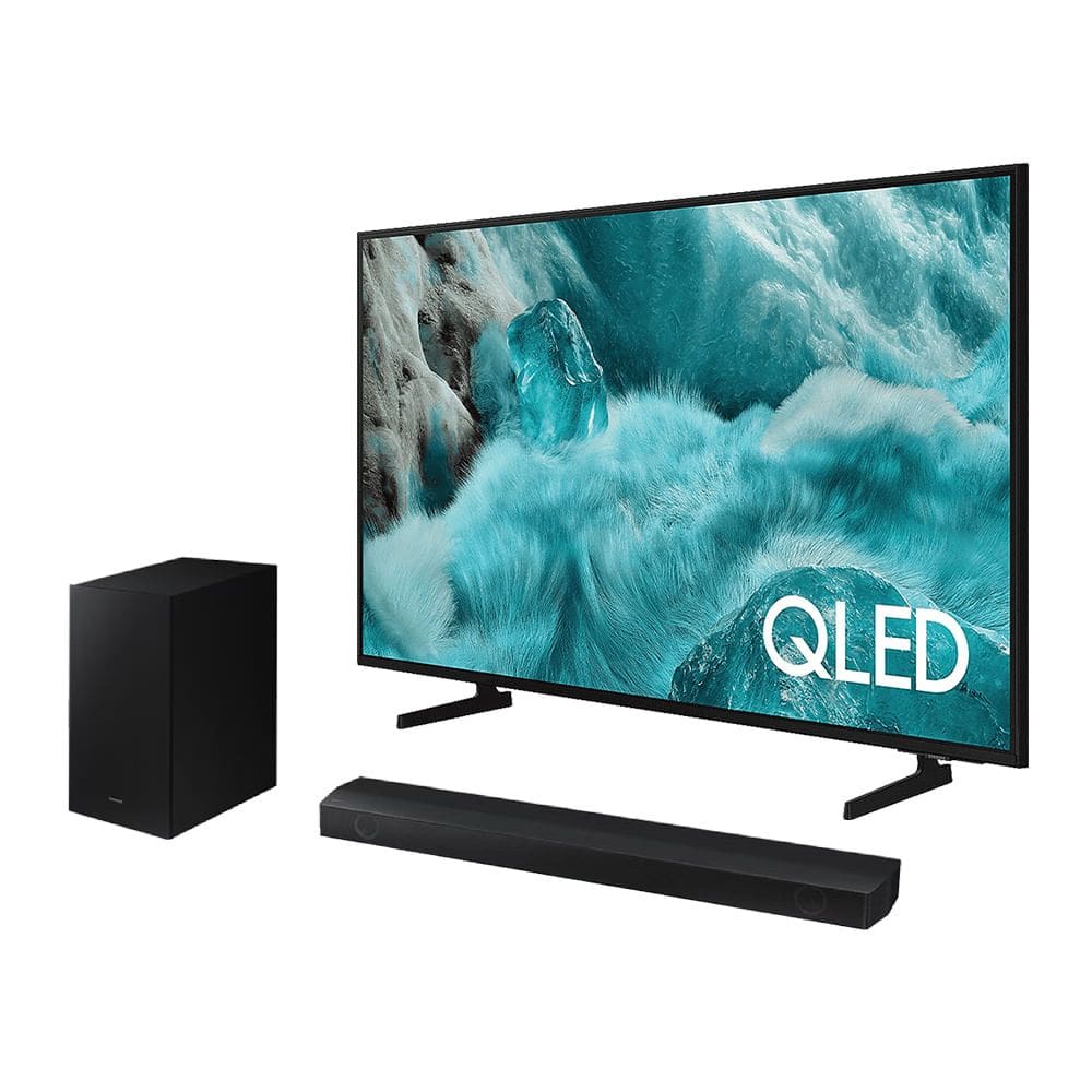 Combo Samsung Vision AI TV 50" QLED 4K Q7F 2025 + Soundbar HW-B550