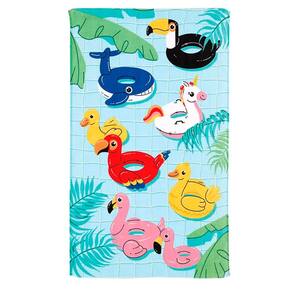 Toalha de Banho Infantil Dohler Felpuda Estampada Sol