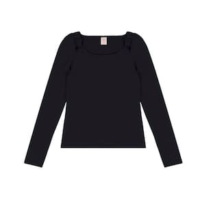Blusa Feminina Manga Longa Lecimar Malha Viscoplus