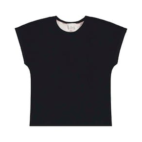 Blusa Feminina Lecimar Malha Canelada Estampada e Lisa