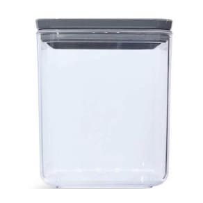 Porta Mantimentos Hermético Pequeno Cristal 1L Pote para Ali