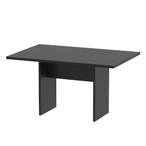 Mesa de Reunião para Escritório 74,5cm X 136cm Preto