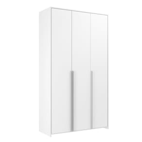 Guarda-roupas Infantil Mdf 3 Portas Modulado Branco