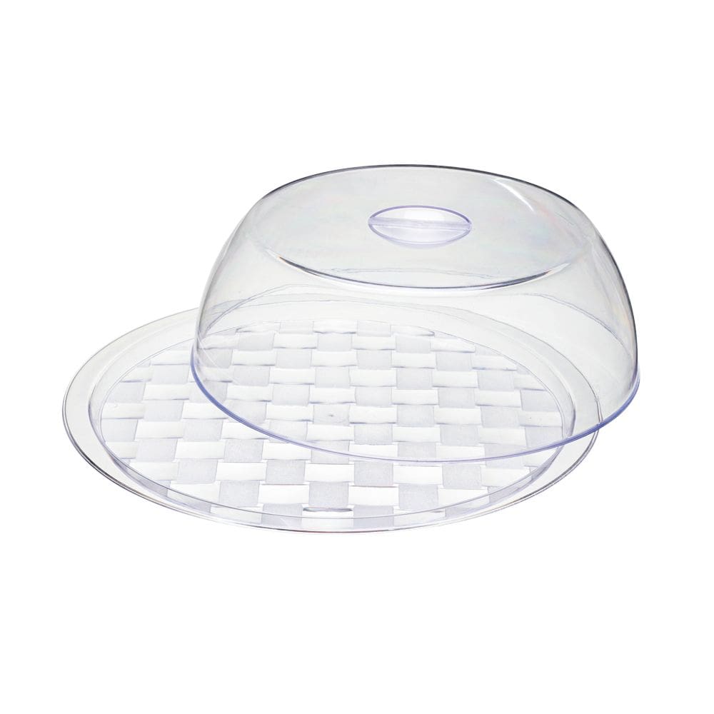 Porta Bolo GG Cristal Com Tampa 33cm