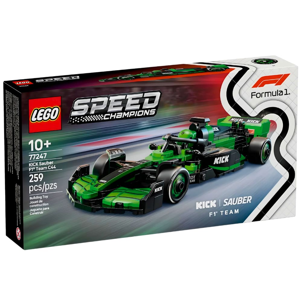 Lego Speed Champions Carro KICK Sauber F1 Team C44 77247