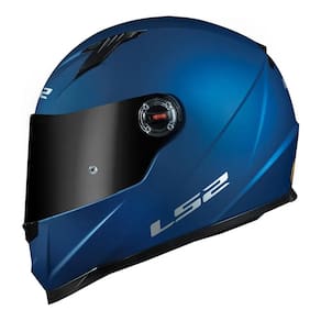 Capacete LS2 FF358 Monocolor Azul Fosco