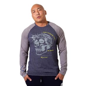 Camiseta Masc. Ml Kvra Broken Basic - Azul Marinho