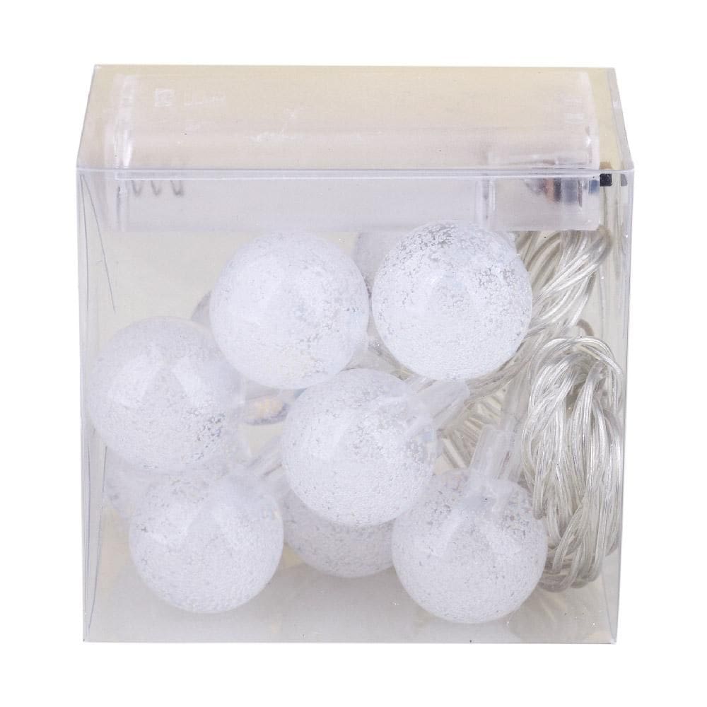 Cordão Luminoso Natalino Bolha 10 Lâmpadas 1.65m Cazza