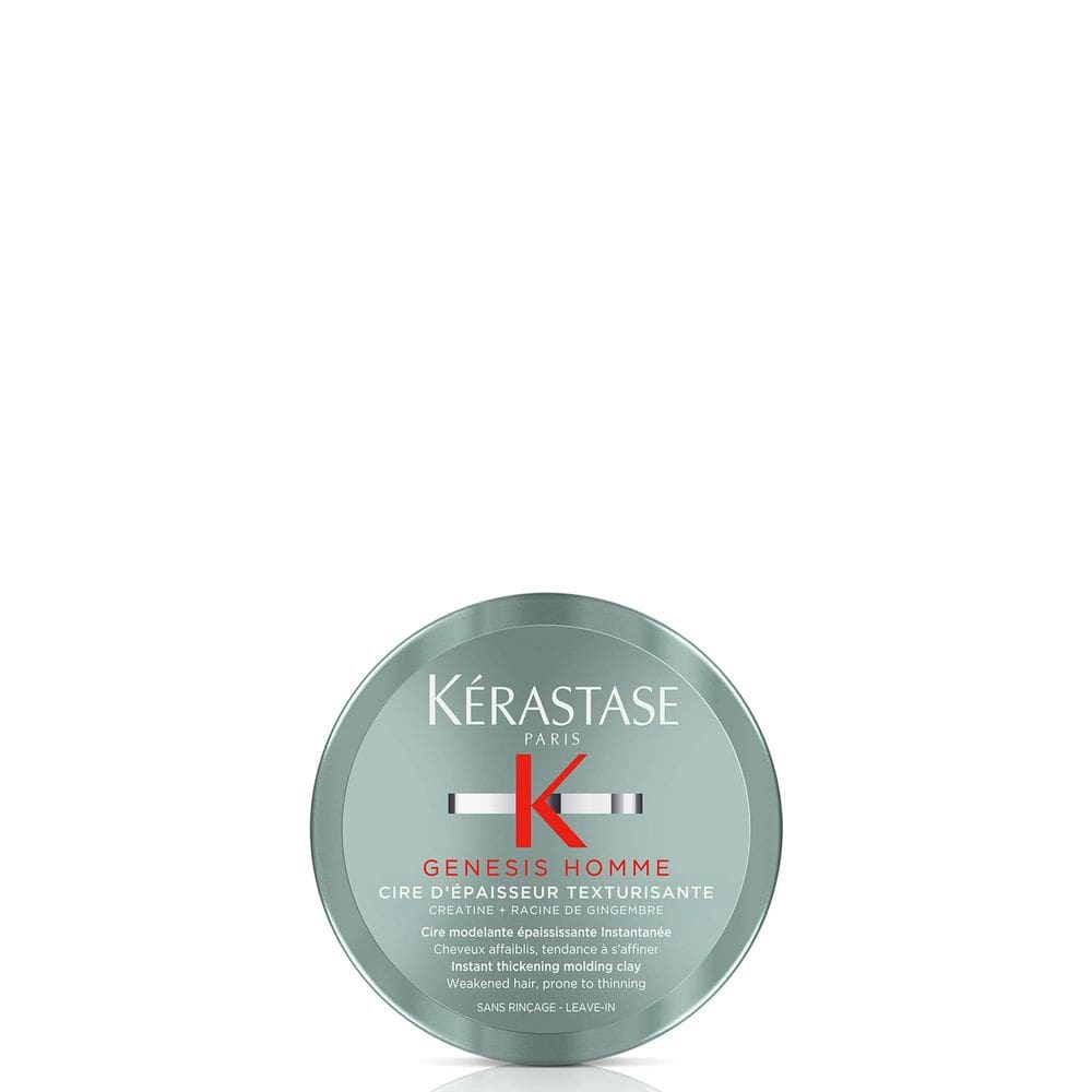 Pomada de cera modeladora KERASTASE Genesis Homme para cabelos enfraquecidos