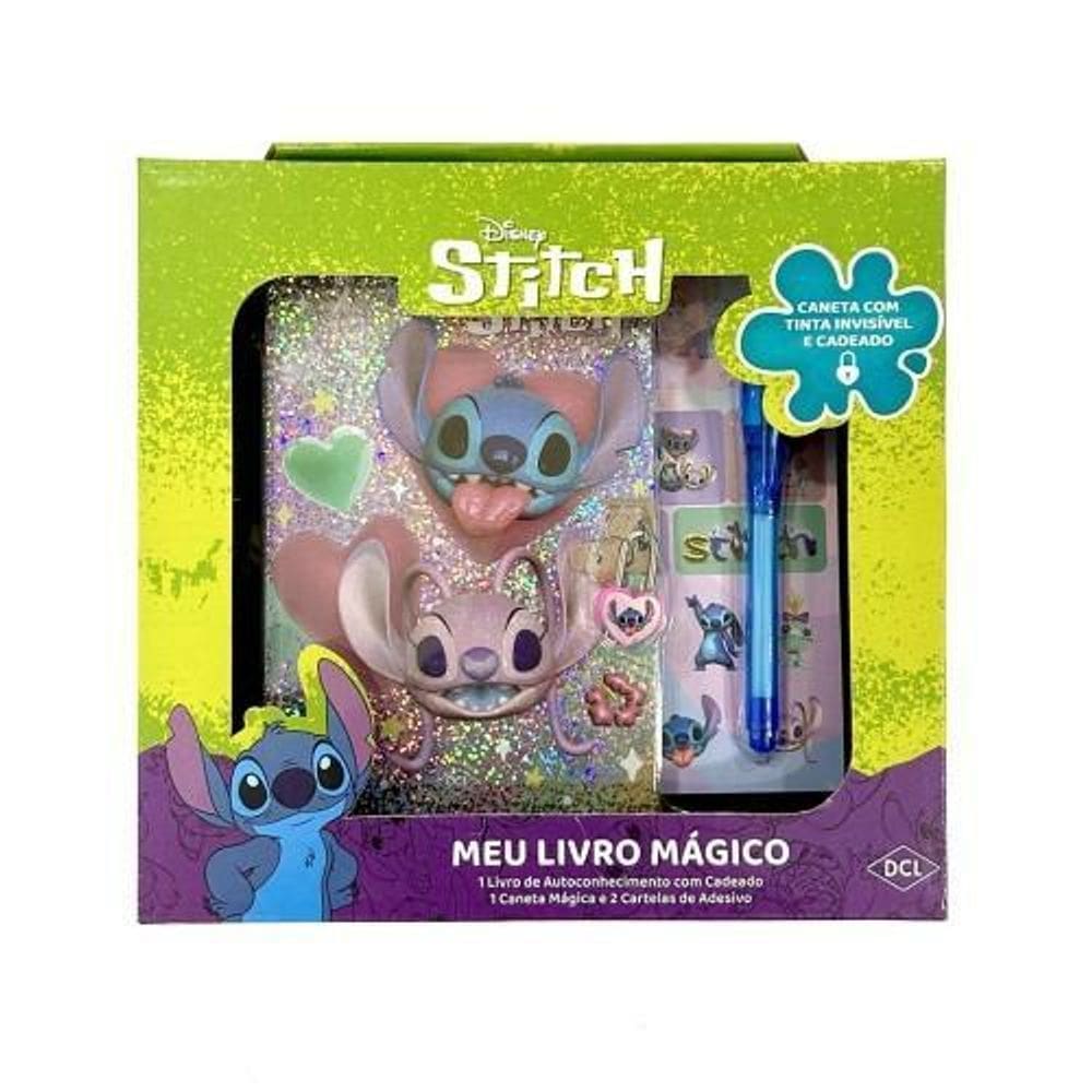 Livro - Meu Livro Mágico- Stitch - Disney - Editora Dcl
