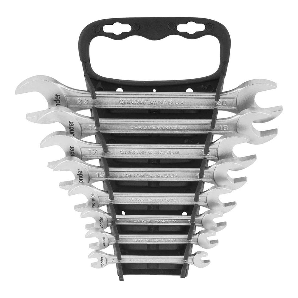 Kit Jogo Chaves Fixas Vonder Profissional 6 A 22mm Aço 08 Peças