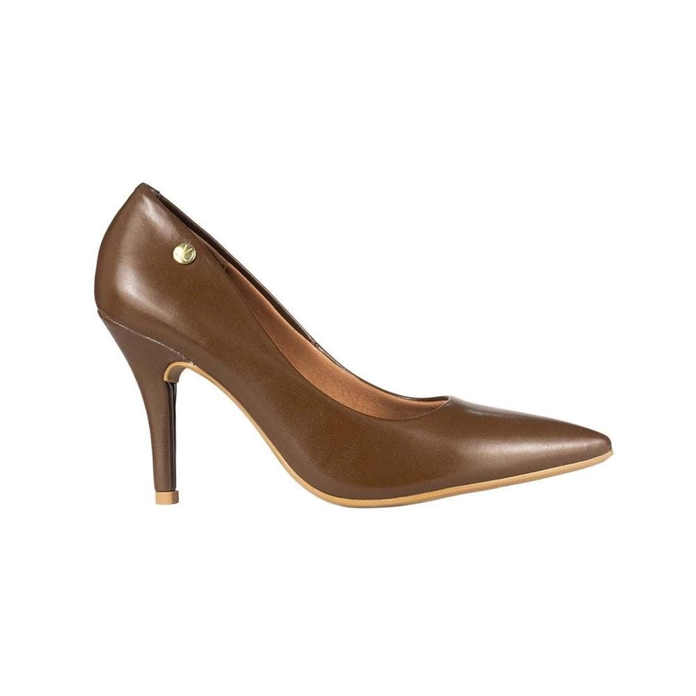 Sapato Scarpin Vizzano Bico Fino Salto Alto Napa