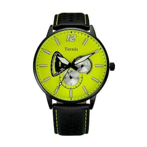 Relógio Masculino Relógio Tierxda Analógico 5273G Amarelo