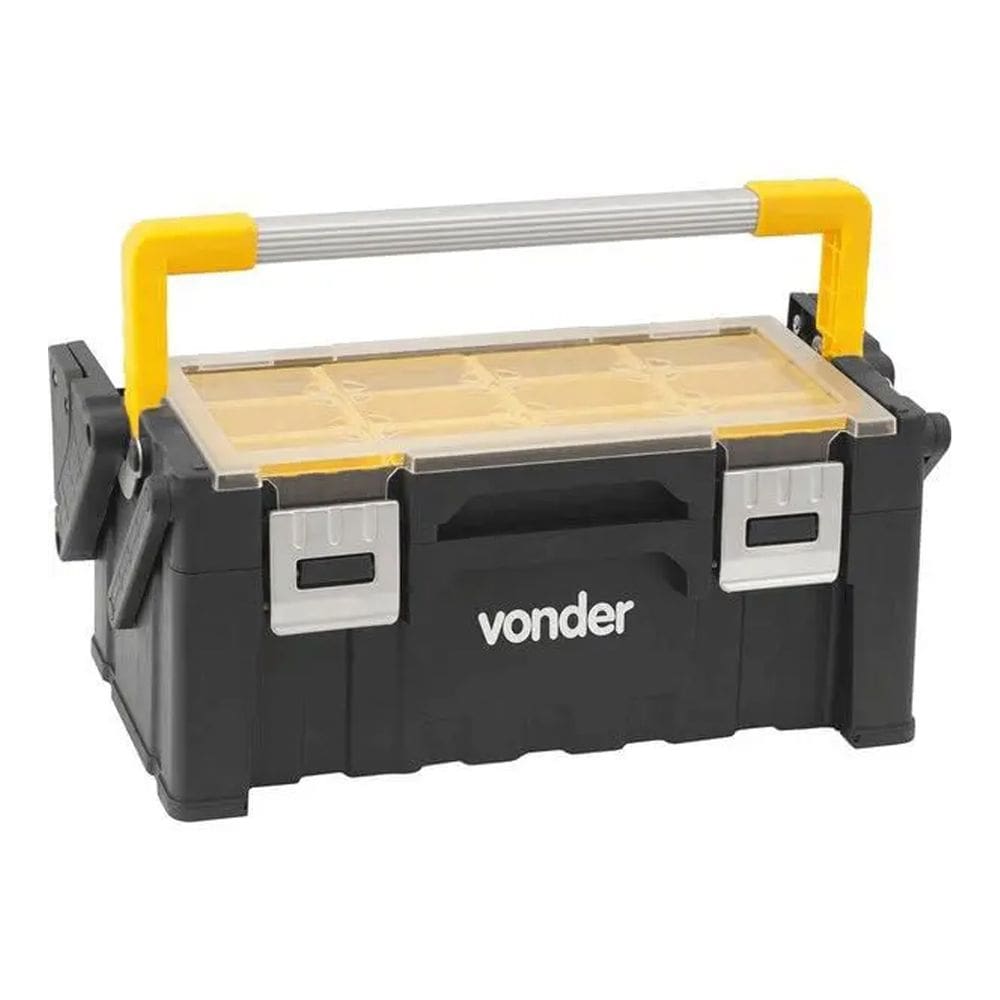 Caixa Plástica Organizador Ferramentas Vonder OPV 0800 14kg Capacidade