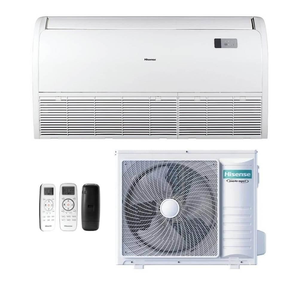 Ar Condicionado Split Piso Teto Inverter Hisense 36000 BTUs Frio - 220V