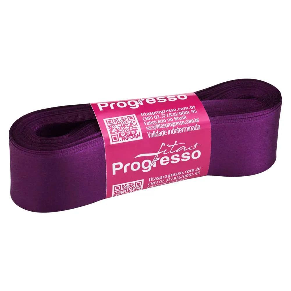 Fita de Cetim 38mmx10m Violeta 675 - Progresso