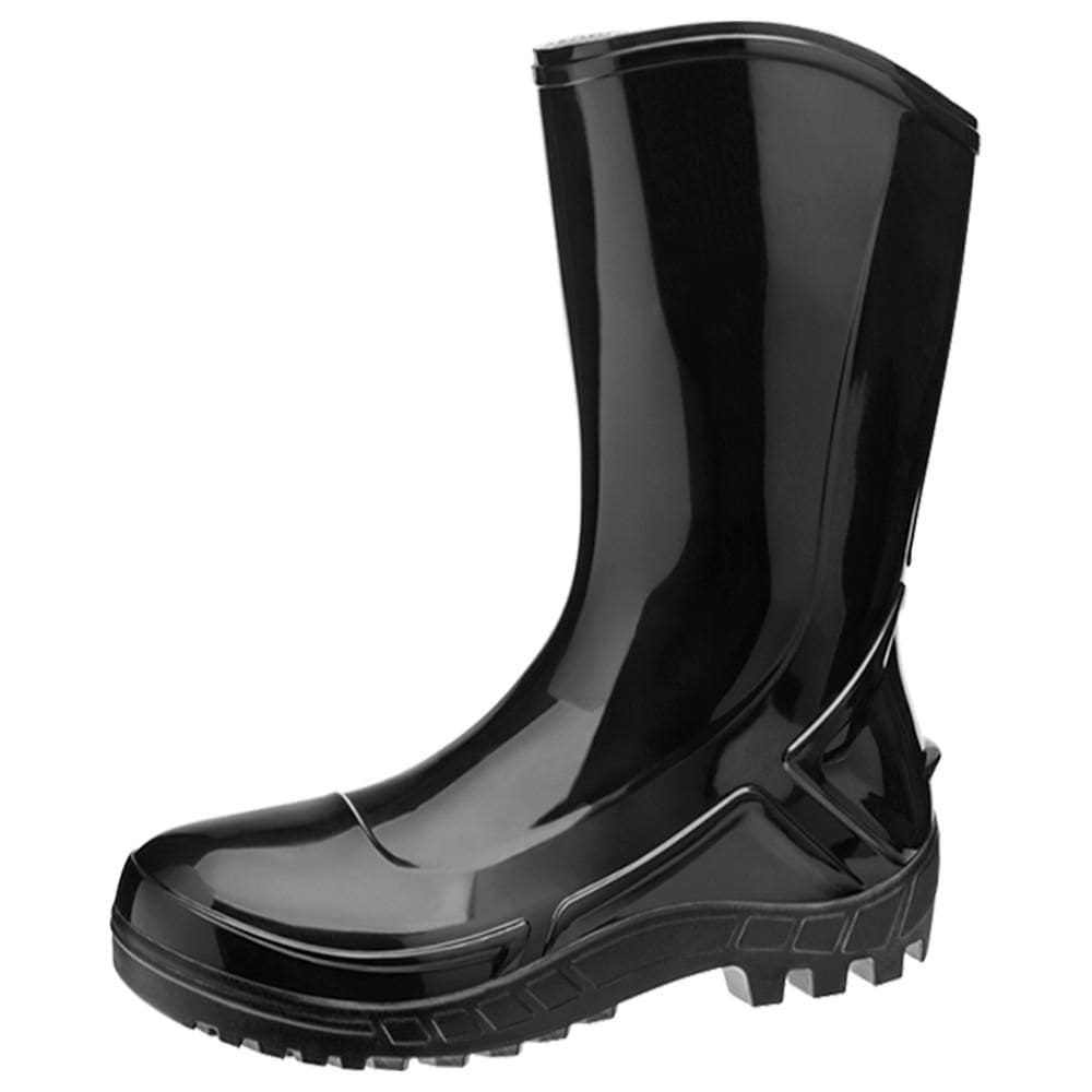Bota de PVC Cano Médio Vulcaflex, Marluvas, Preta, Nº 43