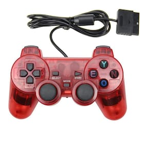 Controle Joystick Para Vídeo Game Ps2 Ps1 Vibração Analógico