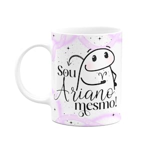 Caneca Flork Signos Áries - Sou ariano mesmo