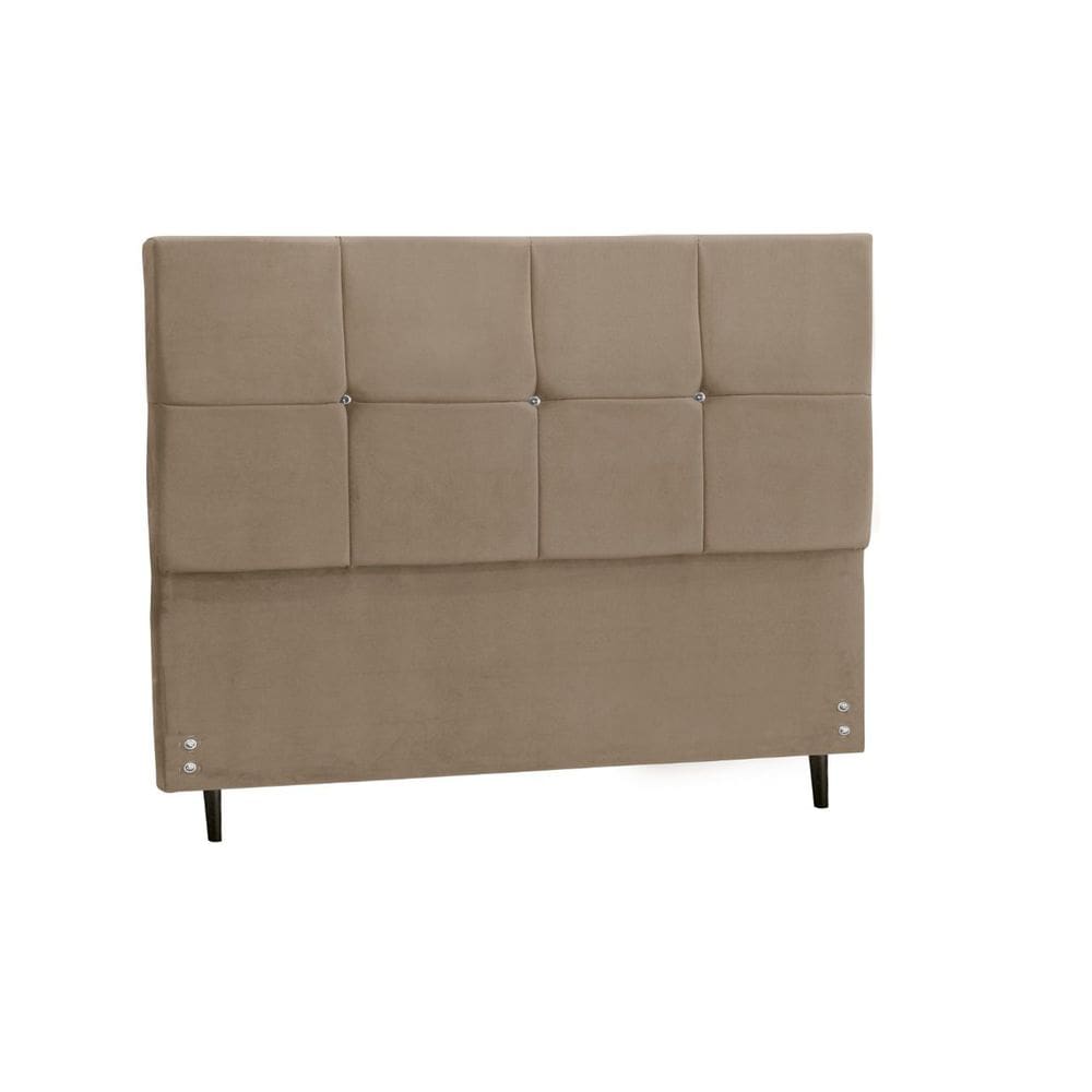Cabeceira Casal 144 Cm New Paris New Foam para Cama Box Estofada