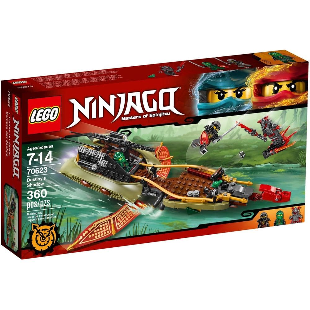 Brinquedo de construção LEGO Ninjago Destiny`s Shadow 70623
