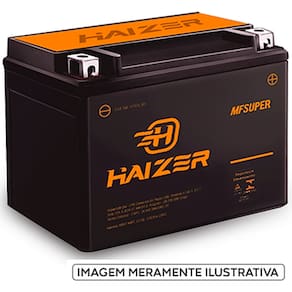 Bateria Haizer HZRX4L-BS Biz C100 Titan Ttr 125 Jog Ay Ae 50