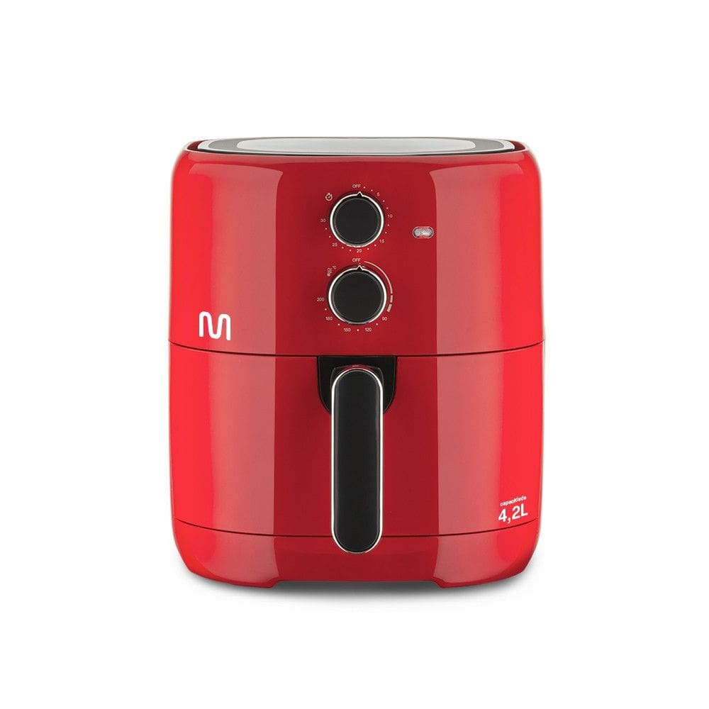 Fritadeira Elétrica Air Fryer 4,2 Litros 1500w 220v Vermelha Multi - GO210