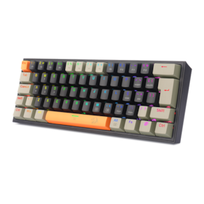 Teclado Mecânico Gamer Fizz Rgb Swicht Marrom
