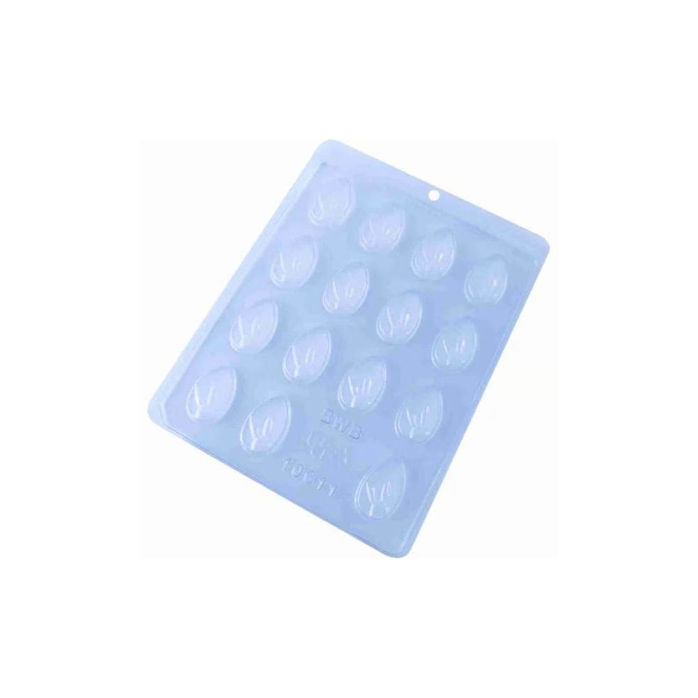 Forma Simples Tablete Coelho BWB C/10 Un | Molde Tradicional p/ Chocolate e Páscoa