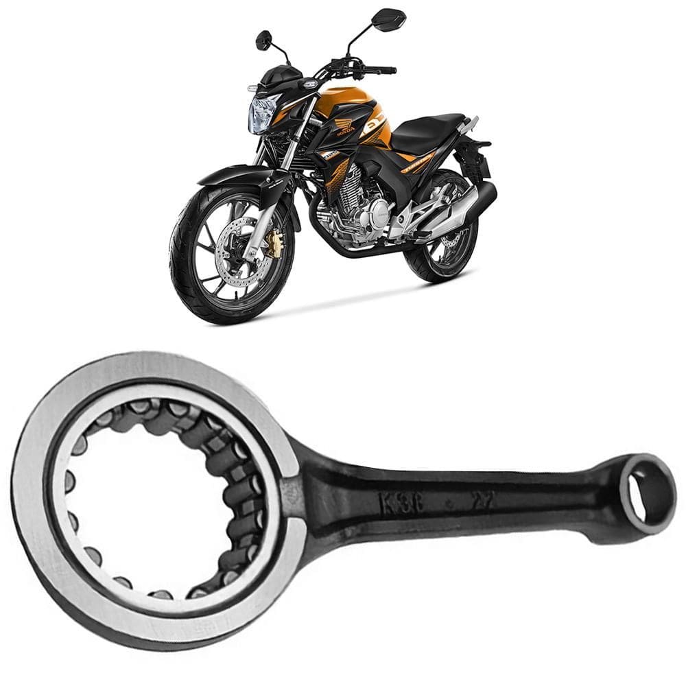 Biela Motor CB 250 Twister 2015 a 2022 17mm Vini-Controlflex
