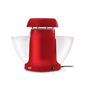 Pipoqueira Elétrica De Tigela Sem ??leo 1200w 220v Vermelha Multi - GO054