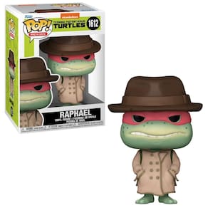 Boneco Funko Pop! As Tartarugas Ninja - Raphael de Sobretudo