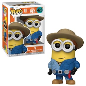 Boneco Funko Pop! Rocks BTS x Meu Malvado Favorito 4 - V