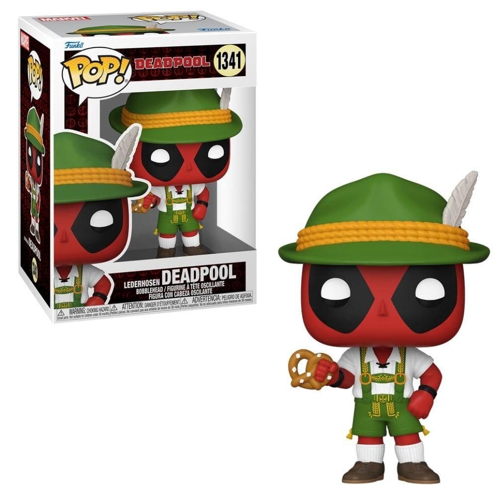 Boneco Funko POP! Marvel Deadpool Lederhosen