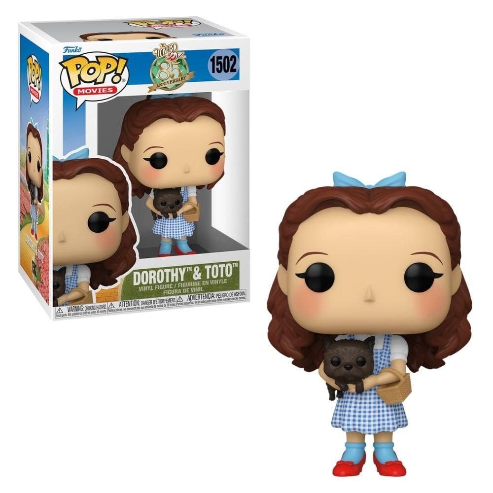Boneco Funko Pop! The Wizard Of Oz - Dorothy With Toto