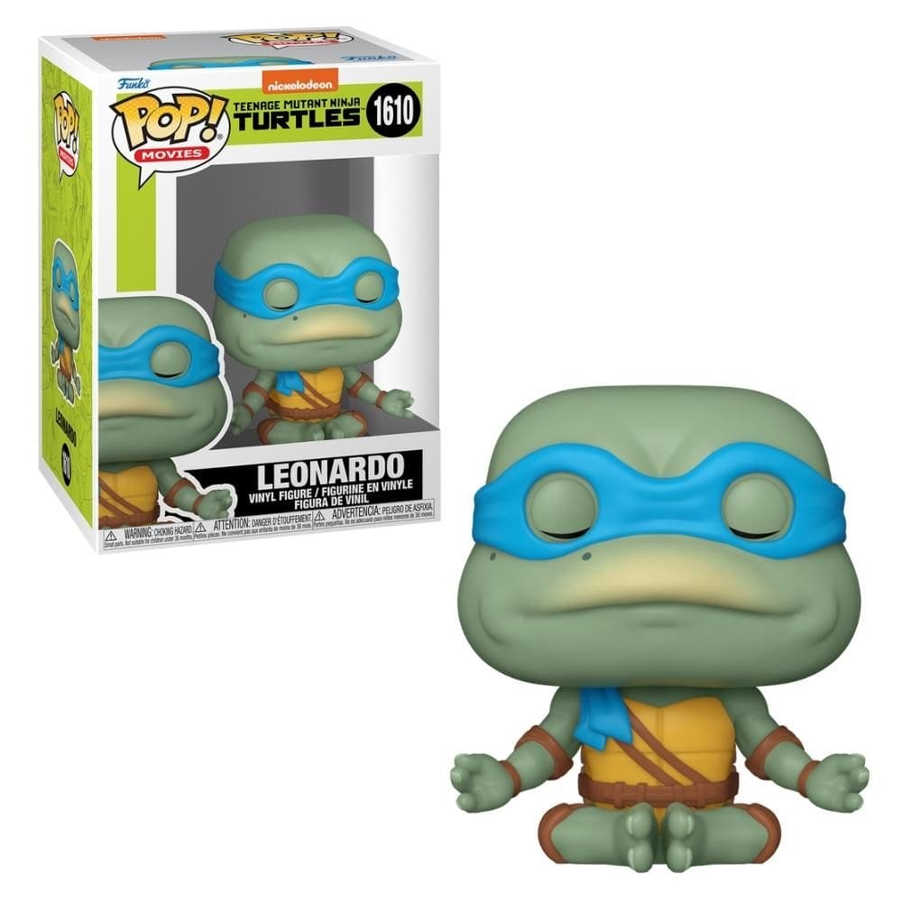 Boneco Funko Pop! As Tartarugas Ninja – Leonardo Meditando