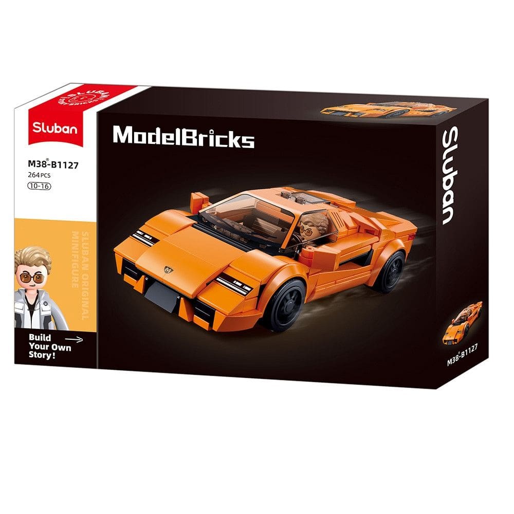 Blocos de Montar Carros de Corrida com 264 Peças Multikids - BR2283