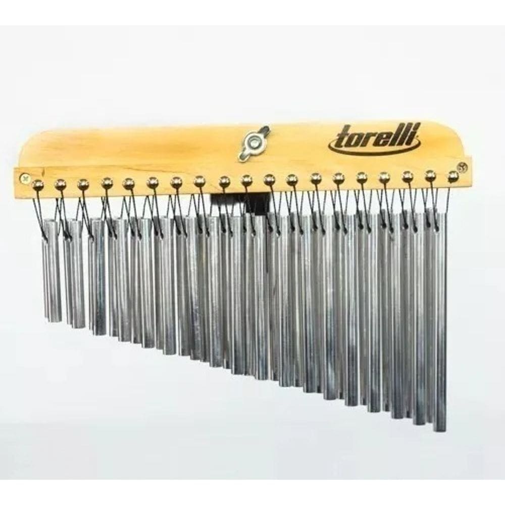 Carrilhao Duplo - 36 Barras De Aluminio Natural Ta307