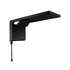 Chuveiro 220V Lorenzetti Acqua Duo Ultra Preto Fosco