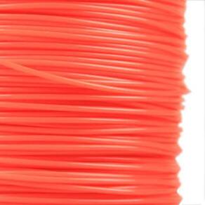 Rolo Bobina Fio Nylon 2.4mm Redondo Cor Vermelha Supreme