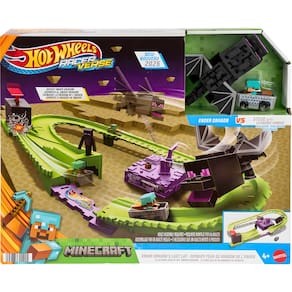 Hot Wheels RacerVerse Minecraft Corra pro Fim JFP34 Mattel
