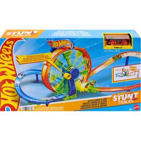 Hot Wheels Pista Action Desafio Turbina de Ação JBX65 Mattel