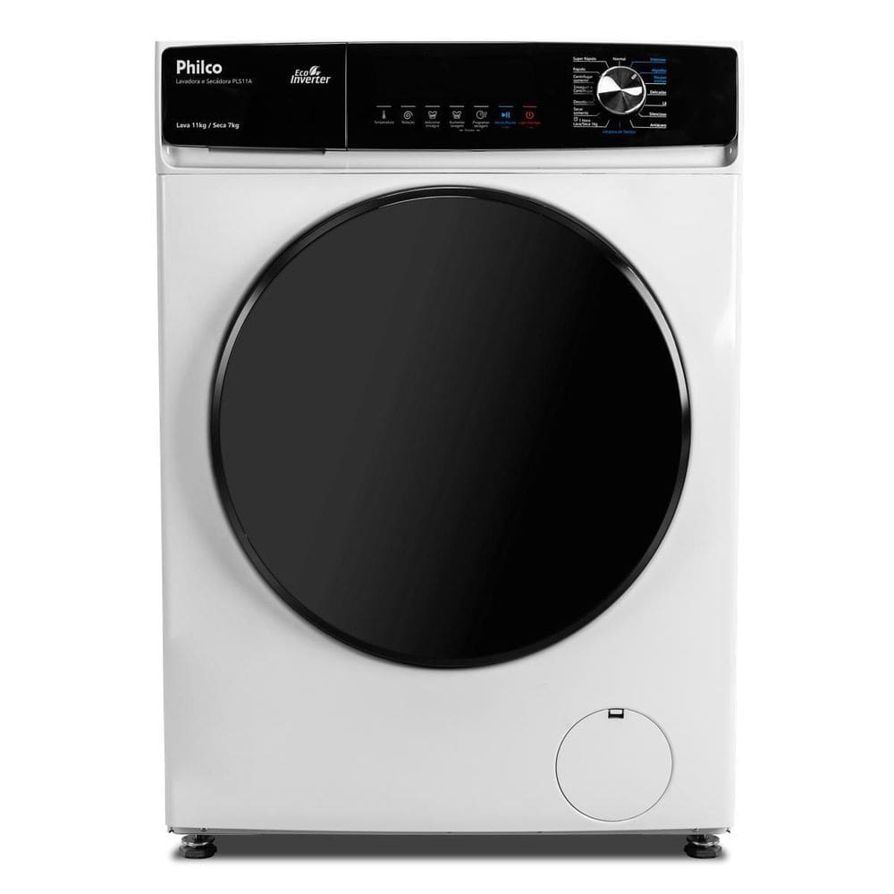 Lava e Seca 11Kg Philco Inverter Plus 16 Programas PLS10B