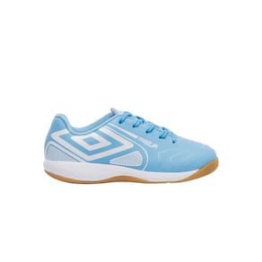 Chuteira Futsal Pro 5 Jr U07fb00092-332 - Azul Claro/Branco 36