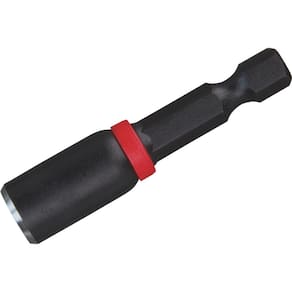 Magnetic Nutdriver Milwaukee Shockwave 1/4", pacote com 10