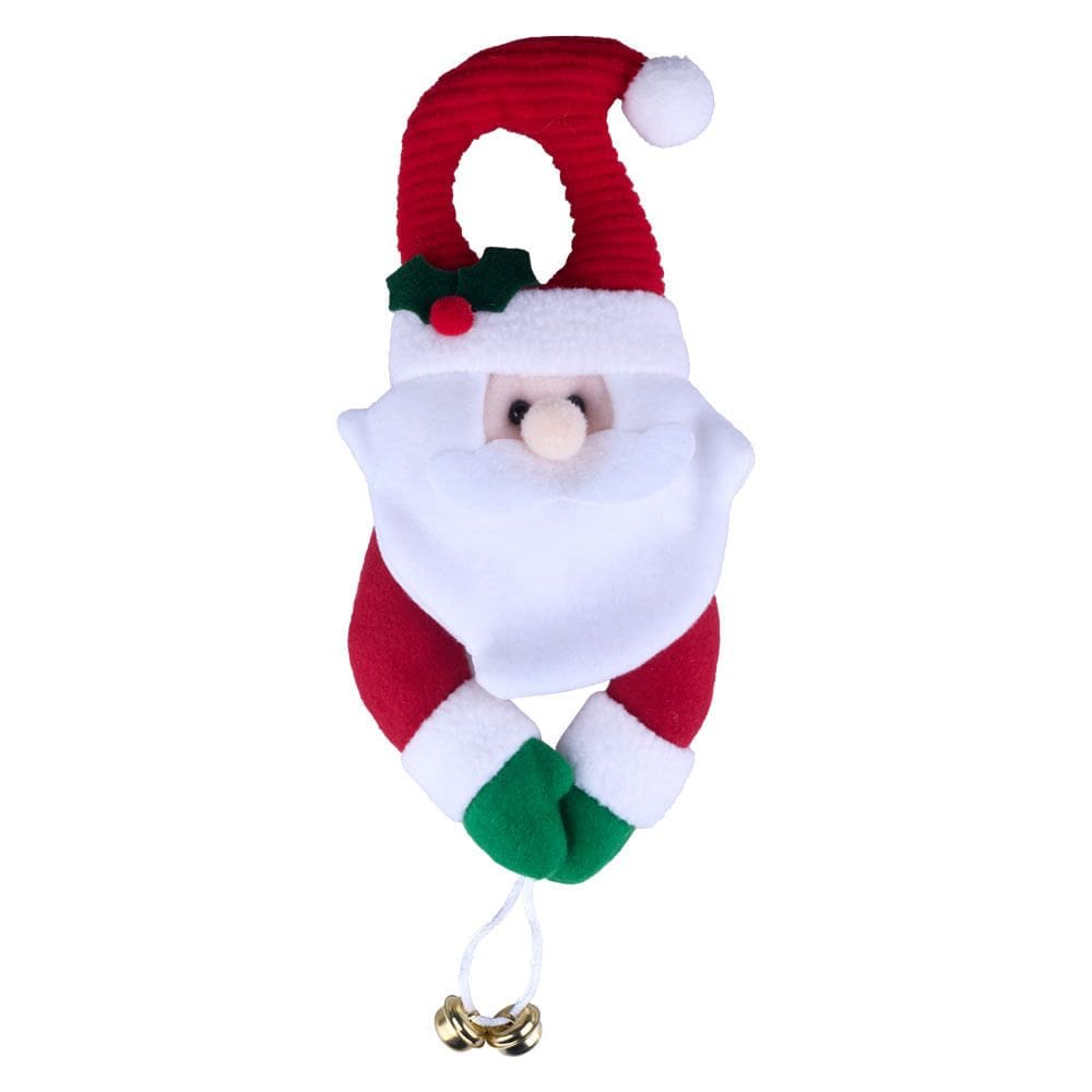 Enfeite Papai Noel Porta 28Cm Cazza