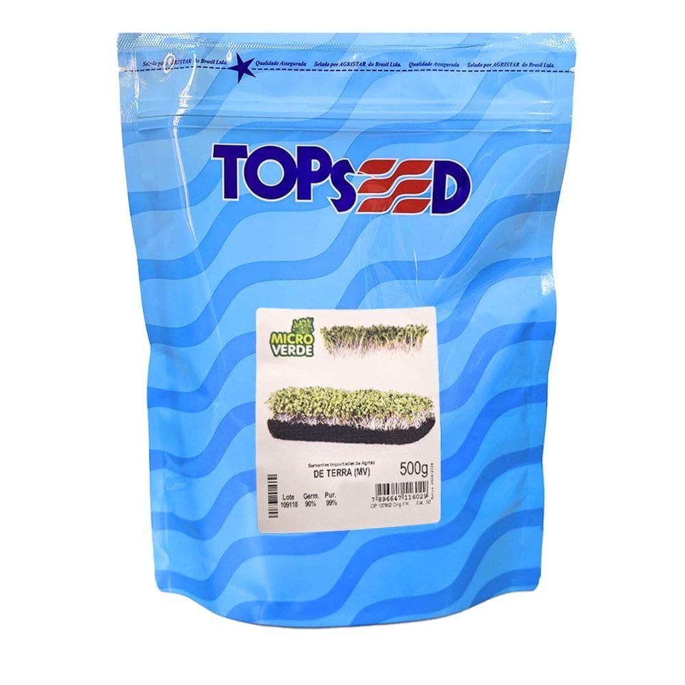 Sementes Microverde Agrião de Terra (500g) TOPSEED